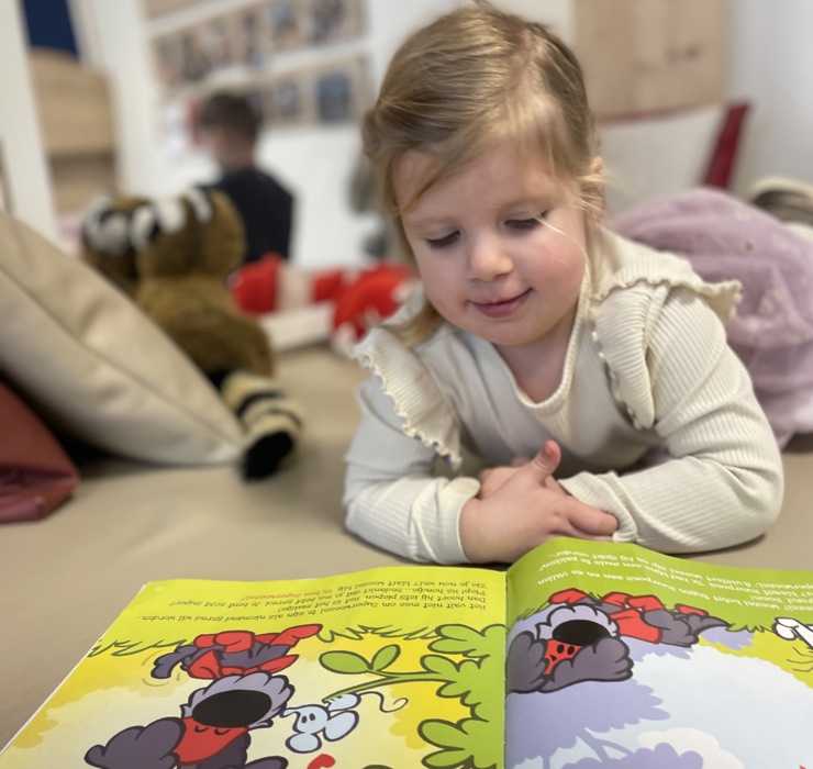 Peuteropvang Kom.Mijn Belfeld Boekjes Kijken