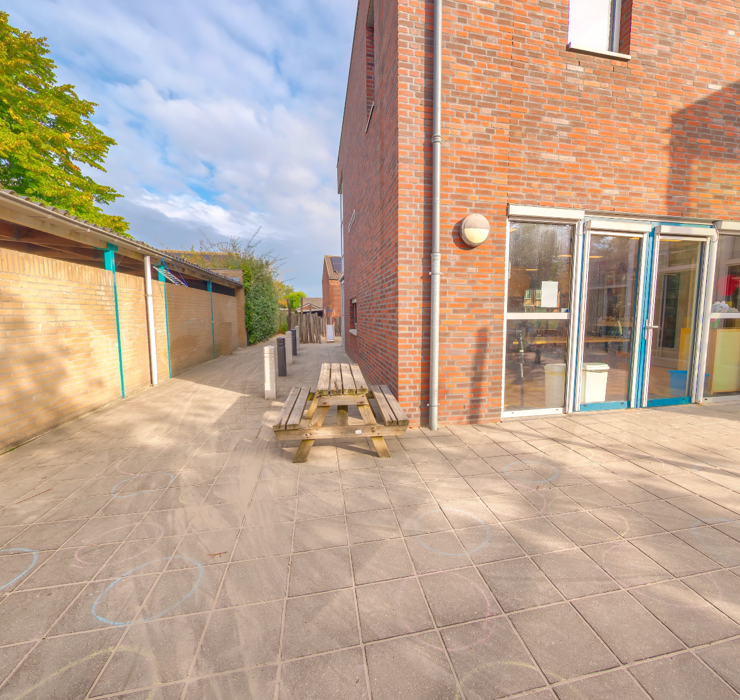 BSO De Sprong Wanroij, Buitenruimte