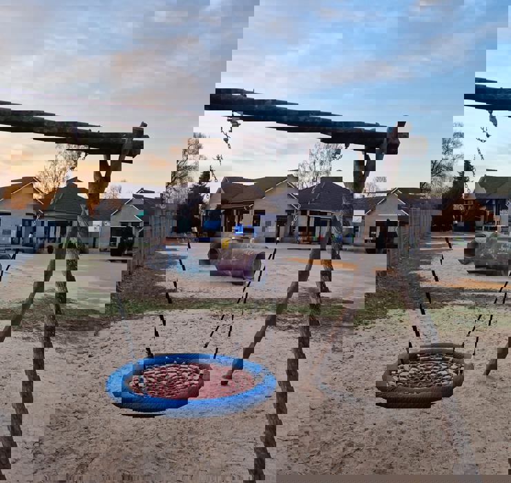 Buitenterrein Kindcentrum Korenaar Spring Kinderopvang